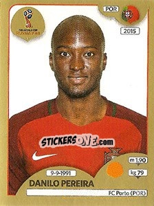 Sticker Danilo Pereira - FIFA World Cup Russia 2018. Gold edition - Panini