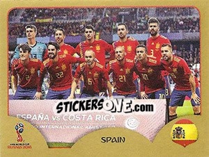 Sticker Team Photo - FIFA World Cup Russia 2018. Gold edition - Panini