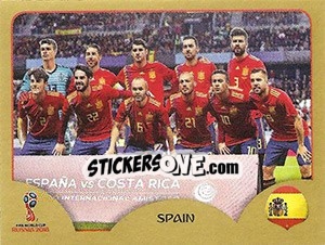 Figurina Team Photo - FIFA World Cup Russia 2018. Gold edition - Panini