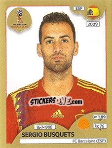 Figurina Sergio Busquets