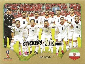 Cromo Team Photo - FIFA World Cup Russia 2018. Gold edition - Panini