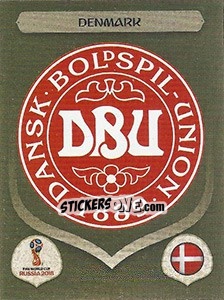 Sticker Emblem - FIFA World Cup Russia 2018. Gold edition n. 252 - Panini