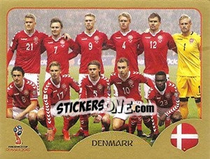 Sticker Team Photo - FIFA World Cup Russia 2018. Gold edition - Panini