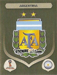 Sticker Emblem - FIFA World Cup Russia 2018. Gold edition n. 272 - Panini
