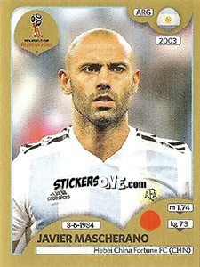 Sticker Javier Mascherano