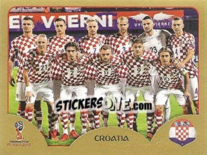 Sticker Team Photo - FIFA World Cup Russia 2018. Gold edition - Panini