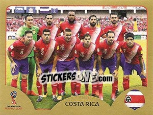 Cromo Team Photo - FIFA World Cup Russia 2018. Gold edition - Panini