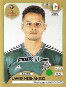 Sticker Javier Hernández