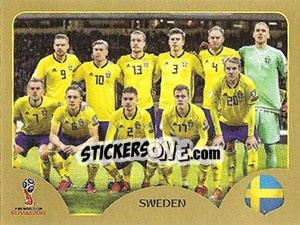 Sticker Team Photo - FIFA World Cup Russia 2018. Gold edition - Panini