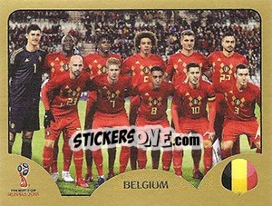 Sticker Team Photo - FIFA World Cup Russia 2018. Gold edition - Panini