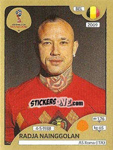 Sticker Radja Nainggolan - FIFA World Cup Russia 2018. Gold edition - Panini