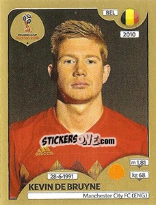 Sticker Kevin De Bruyne