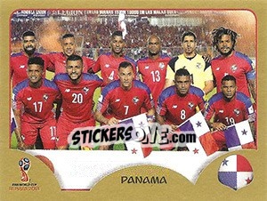 Sticker Team Photo - FIFA World Cup Russia 2018. Gold edition - Panini