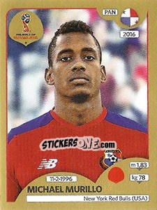 Sticker Michael Murillo - FIFA World Cup Russia 2018. Gold edition n. 536 - Panini