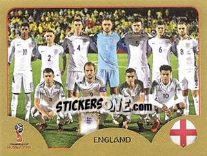 Sticker Team Photo - FIFA World Cup Russia 2018. Gold edition - Panini