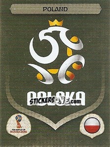 Sticker Emblem - FIFA World Cup Russia 2018. Gold edition - Panini