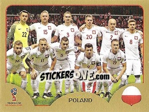 Sticker Team Photo - FIFA World Cup Russia 2018. Gold edition - Panini