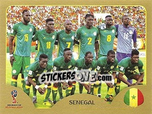 Sticker Team Photo - FIFA World Cup Russia 2018. Gold edition - Panini