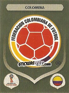 Sticker Emblem - FIFA World Cup Russia 2018. Gold edition - Panini