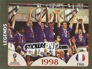 Sticker France - FIFA World Cup Russia 2018. Gold edition n. 678 - Panini