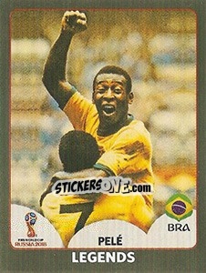 Cromo Pelé