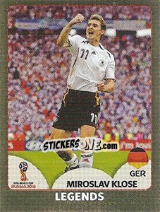 Cromo Miroslav Klose