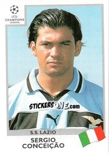 Sticker Sergio Conceicão - UEFA Champions League 1999-2000 - Panini