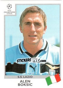 Cromo Alen Boksic - UEFA Champions League 1999-2000 - Panini