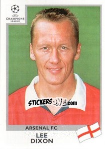 Sticker Lee Dixon - UEFA Champions League 1999-2000 n. 21 - Panini