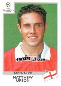 Sticker Matthew Upson - UEFA Champions League 1999-2000 n. 25 - Panini