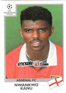 Sticker Nwankwo Kanu - UEFA Champions League 1999-2000 n. 31 - Panini