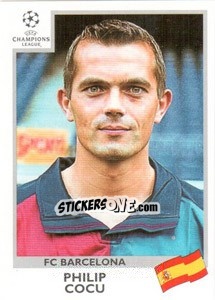Sticker Phillip Cocu - UEFA Champions League 1999-2000 n. 46 - Panini