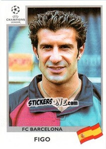 Sticker Figo - UEFA Champions League 1999-2000 n. 48 - Panini