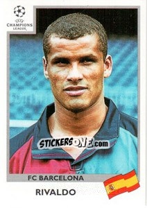 Sticker Rivaldo - UEFA Champions League 1999-2000 n. 51 - Panini