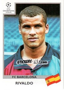 Cromo Rivaldo - UEFA Champions League 1999-2000 - Panini