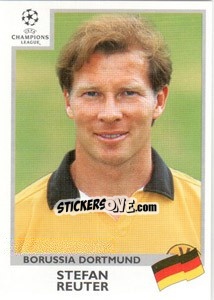 Figurina Stefan Reuter - UEFA Champions League 1999-2000 - Panini