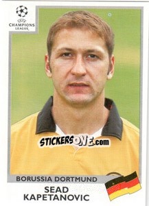 Sticker Sead Kapetanovic - UEFA Champions League 1999-2000 - Panini