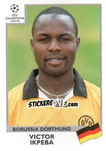 Sticker Victor Ikpeba - UEFA Champions League 1999-2000 - Panini