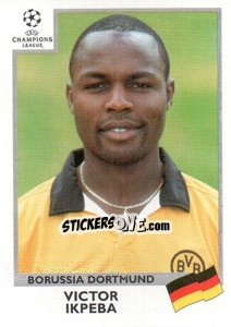Sticker Victor Ikpeba - UEFA Champions League 1999-2000 n. 67 - Panini