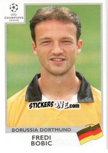 Sticker Fredi Bobic - UEFA Champions League 1999-2000 - Panini