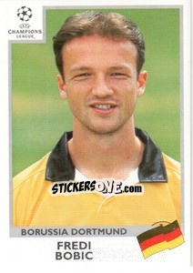 Cromo Fredi Bobic - UEFA Champions League 1999-2000 - Panini