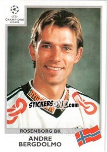 Cromo Andre Bergdolmo - UEFA Champions League 1999-2000 n. 71 - Panini