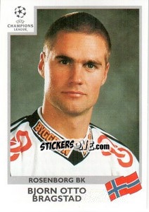 Cromo Bjorn Otto Bragstad - UEFA Champions League 1999-2000 - Panini