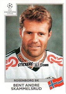 Cromo Bent Andre Skammelsrud - UEFA Champions League 1999-2000 - Panini