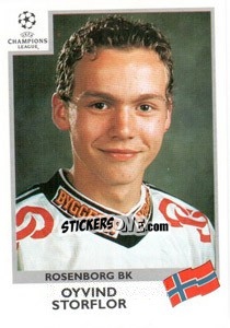 Figurina Oyvind Storflor - UEFA Champions League 1999-2000 n. 85 - Panini