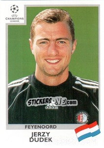 Cromo Jerzy Dudek - UEFA Champions League 1999-2000 - Panini