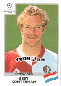 Sticker Bert Konterman - UEFA Champions League 1999-2000 n. 89 - Panini
