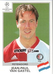 Sticker Jean-Paul van Gastel - UEFA Champions League 1999-2000 n. 92 - Panini