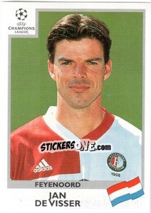 Cromo Jan de Visser - UEFA Champions League 1999-2000 - Panini