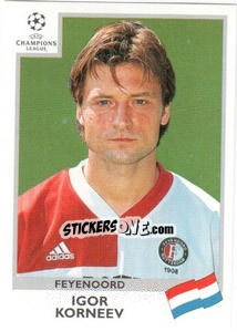 Cromo Igor Korneev - UEFA Champions League 1999-2000 - Panini